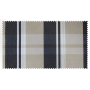 Strandkorb XL Teak Berlin Karo schwarz beige