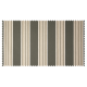 Strandkorb XL Mahagoni Frankfurt Streifen grau hell (ACHTUNG: Abbildung abweichend, hier Modell XXL-150)