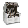 Strandkorb White Line XL Bremen taupe