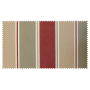 Strandkorb XL Mahagoni Nürnberg Streifen taupe beige rot